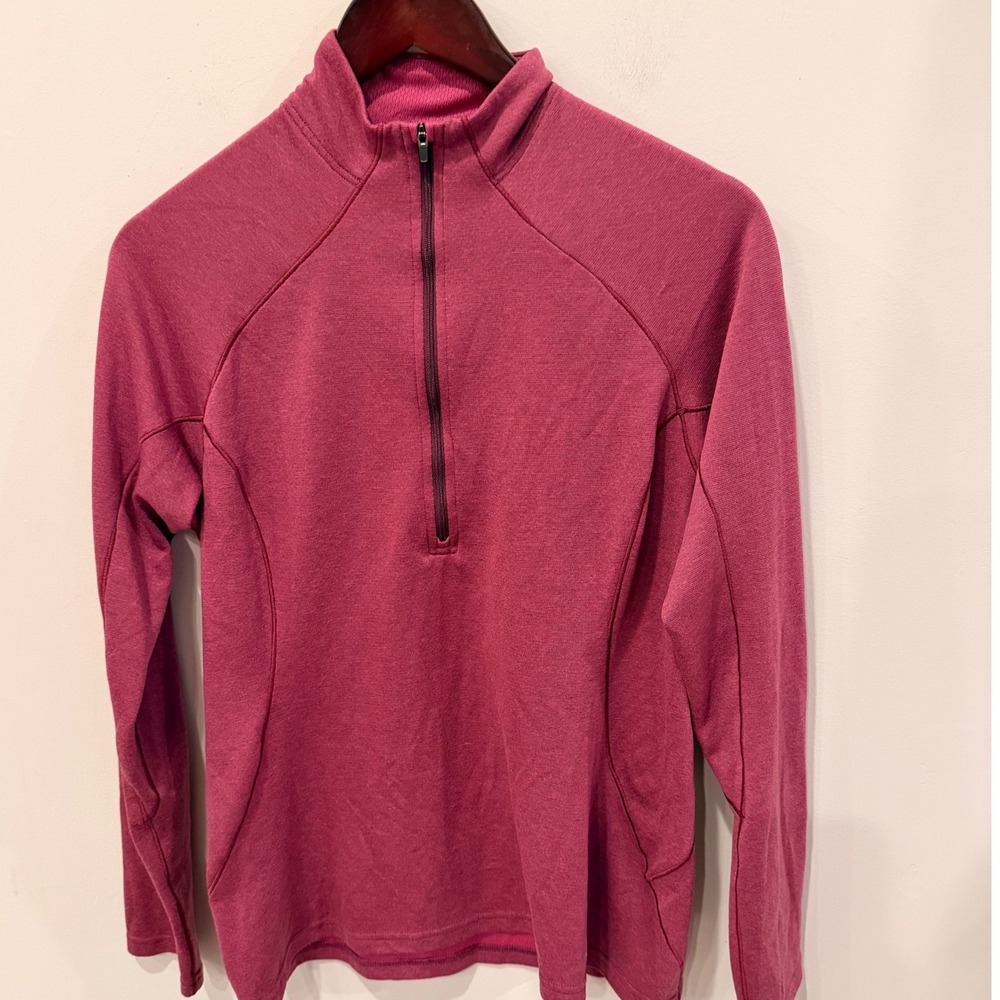 Patagonia Capilene 3 Midweight 1/4 Zip Pullover Pink 44451 Womens M‎